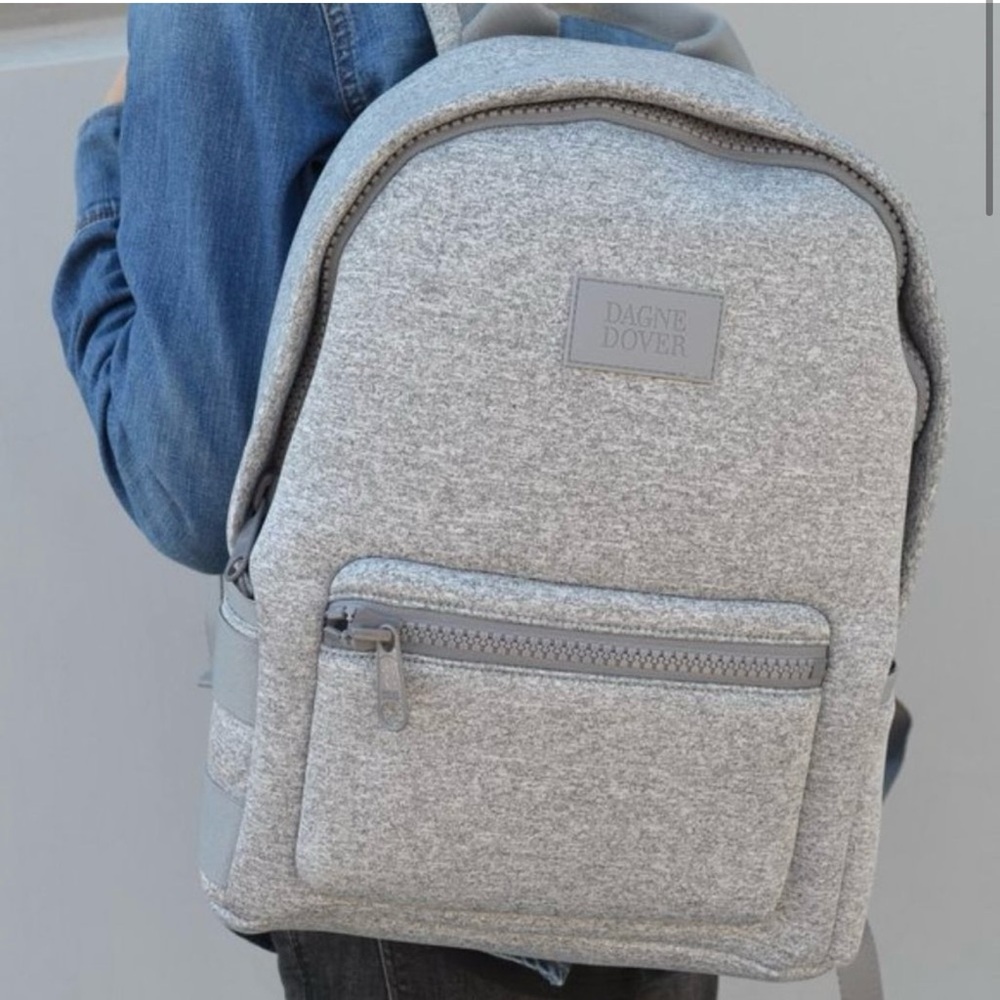 Medium heather grey Dagne Dover Dakota backpack like new